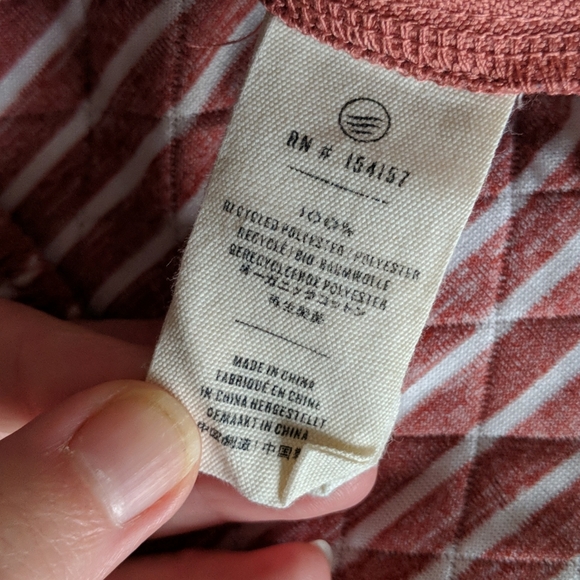 Heather Pink Slouchy Quilted Pullover - Picture 7 of 7